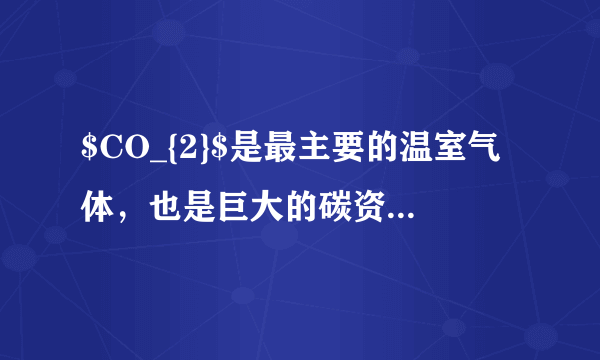 $CO_{2}$是最主要的温室气体，也是巨大的碳资源，$CO_{2}$的低能耗捕集、转化和利用正受到世界各国的广泛关注。以$CO_{2}$为原料制取炭黑的太阳能工艺如图所示。