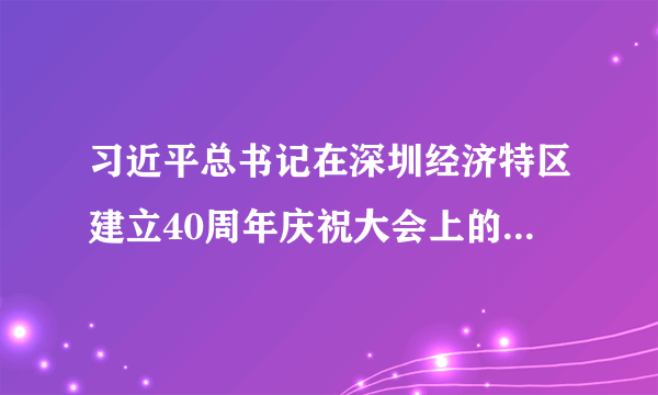 习近平总书记在深圳经济特区建立40周年庆祝大会上的重要讲话中指出：“改革不停顿，开放不止步，在更高起点上推进改革开放。”回望改革开放的历史进程，我们可以体会出（　　）