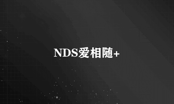 NDS爱相随+