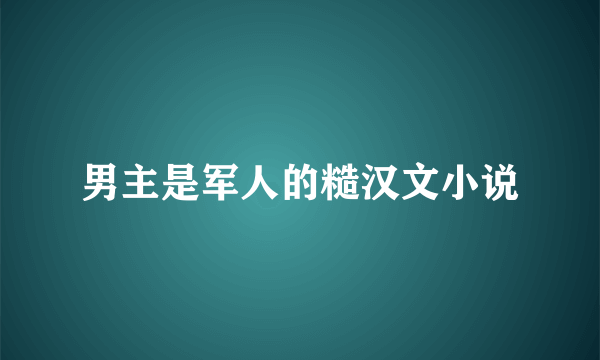 男主是军人的糙汉文小说