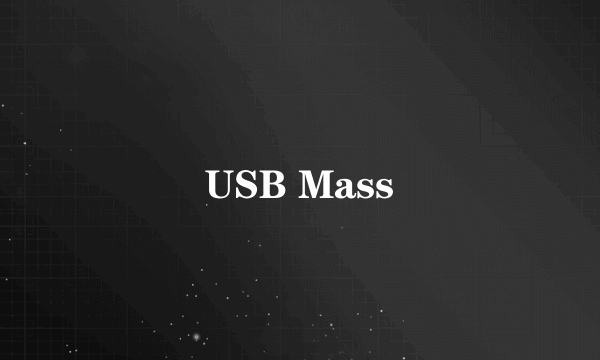 USB Mass