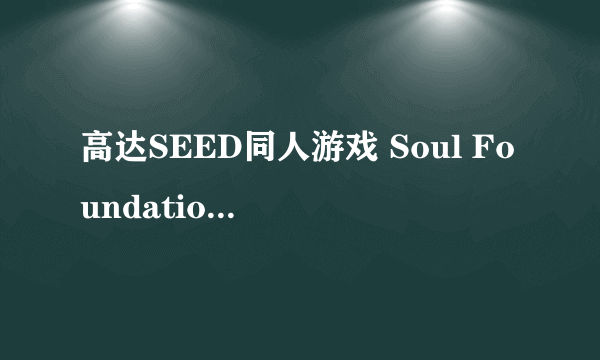 高达SEED同人游戏 Soul Foundation 下载了之后如何打开 下玩就这3个东西